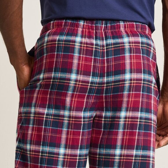 Tommy Bahama Flannel Plaid Pajama Pants $52 in Red Plaid - Picture 5 of 15